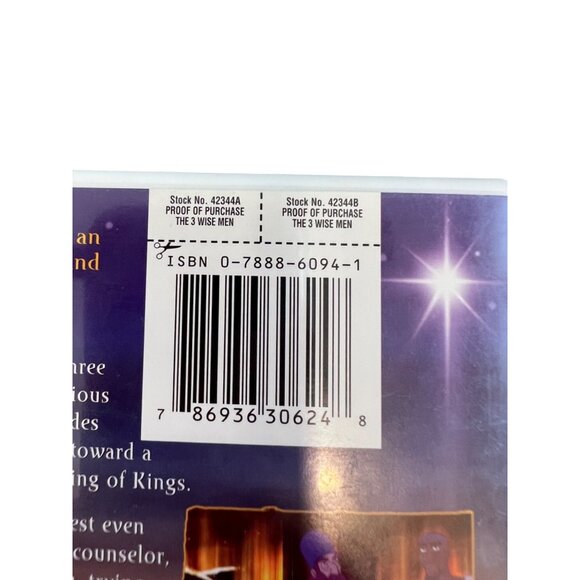 The 3 Wise Men DVD 2005 Animated Movie Martin Sheen Emilio Estevez Pre-Owned - Picture 3 of 4